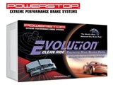 Power Stop 16-1095 Z16 Evolution Clean Ride Ceramic Rear Brake Pads / 