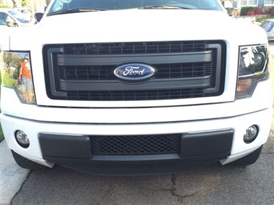 Accesspeed Platinum Style Lower Intercooler Grille 2011-2014 Ford F150 Ecoboost - Black