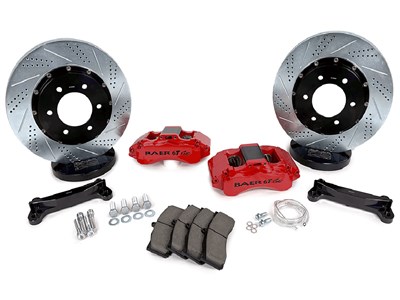 Baer 4261595B 14" HD+ Brake Kit Front Black, 2021-up Bronco