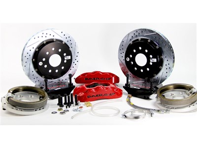 Baer 4262148R 13" Pro+ Brake Kit Rear Red, Ford 9"