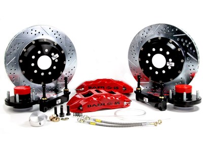 Baer 4301083R 14" Extreme+ Front Brake Kit Red, 1964-1972 GM A-Body