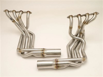 BBE FCOR-0576 Stainless Side Exit Headers for 1963-1982 Chevrolet Corvette C2 C3