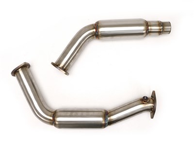 BBE FDOM-0337 Front Race Pipes For OE Manifold for 2016-2019 Cadillac CTS-V