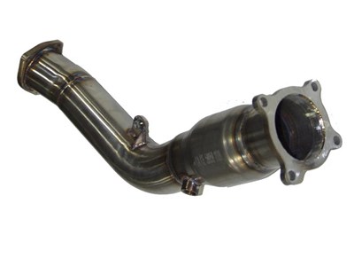 BBE FPIM-0244 2-1/2" Race Downpipe for 2000-2005 VW MK4 RH Drive