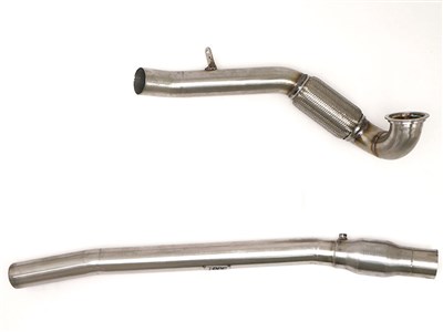 BBE FPIM-0465 Catted Downpipe for 2015-2018 Audi A3 Quattro & S3