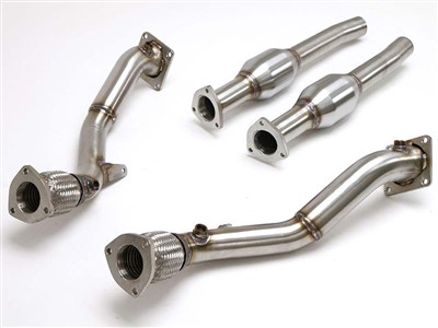 BBE FPIM-0531 Catted Downpipes for 2000-2002 Audi S4 B5