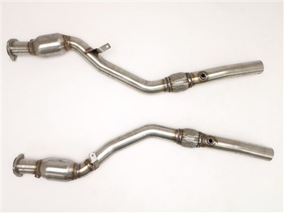 BBE FPIM-0544 Catted Downpipes for 2004-2008 Audi S4 Quattro B6 / B7