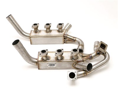 BBE FPOR-0130 1-5/8" Headers with Heat Exchangers for 1990-1994 Porsche Carrera 2 Turbo