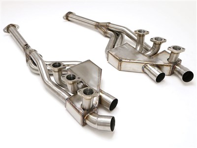 BBE FPOR-0500 1-5/8" Headers with Heat Exchangers for 1970-1972 Porsche 914-6