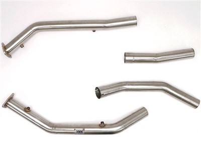 BBE FTRU-0444 Front Race Pipes For OE Manifold for 2004-2007 Ram SRT-10