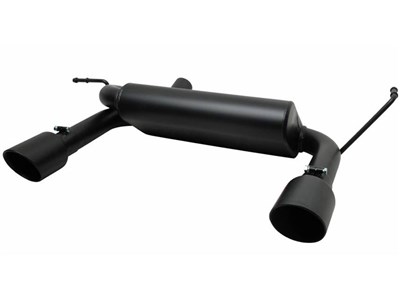 Gibson 17303-B Split Rear Exit Stainless Catback Exhaust for 2007-2018 Wrangler JK 3.6L-3.8L