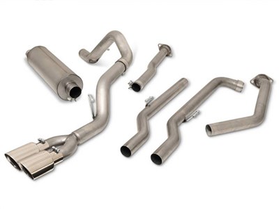 Gibson 67105 Dual Sport Stainless Catback Exhaust for 2022-2024 Tundra 3.5 CrewMax