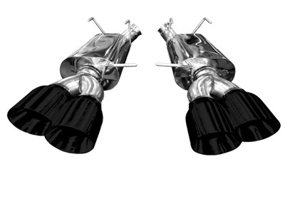 Kooks 11436210 3" Axle-Back Exhaust with Quad Black Tips for 2013-2014 Mustang Shelby GT500