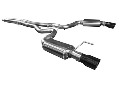 Kooks 11514411 3" Cat-Back Exhaust with Black Tips for 2015-2017 Mustang 5.0