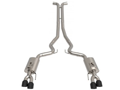 Kooks 11514460 3" Cat-Back Exhaust with H-Pipe & Black Tips for 2018-2023 Mustang 5.0