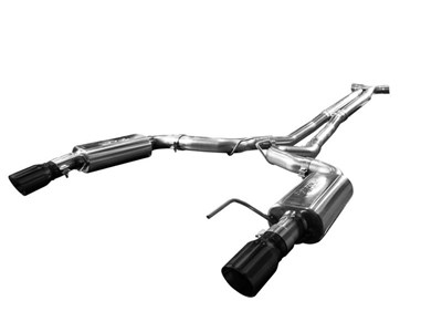 Kooks 11515111 3" Connection-Back Exhaust with X-Pipe & Black Tips for 2015-2017 Mustang 5.0