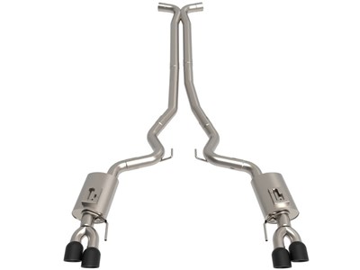 Kooks 11515160 3" Connection-Back Exhaust with X-Pipe & Black Tips for 2018-2023 Mustang 5.0