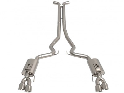 Kooks 11515450 3" OEM Competition-Only Exhaust with H-Pipe & Polished Tips for 2018-2023 Mustang 5.0