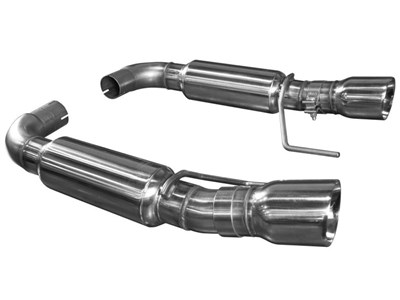 Kooks 11516200 3" Axle-Back Exhaust with Polished Tips for 2015-2017 Mustang 5.0