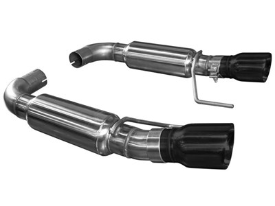 Kooks 11516210 3" Axle-Back Exhaust with Black Tips for 2015-2017 Mustang 5.0