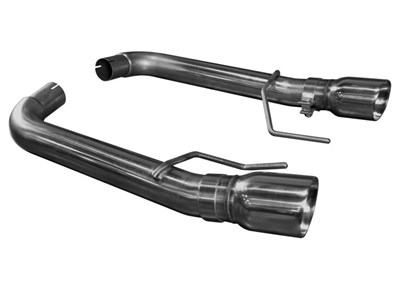 Kooks 11516400 3" Muffler Delete Axle-Back Exhaust with Polished Tips for 2015-2017 Mustang 5.0