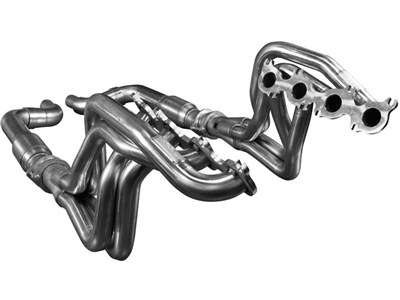 Kooks 1155H230 Long Tube 1-3/4" Headers & GREEN Catted Connect Pipes for 2015-2019 Mustang 5.0 RHD