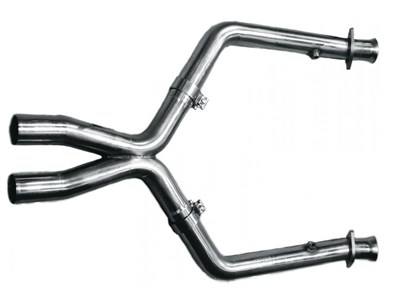 Kooks 12003100 2-1/2" Competition-Only X-Pipe for 2003-2011 Crown Victoria & Mercury Marauder 4.6