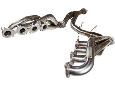 Kooks 1351H230 Long Tube 1-3/4" Headers & GREEN Catted Connect Pipes for 2011-2014 Ford F150 5.0