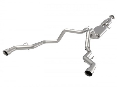 Kooks 13604210 3" x Dual 2-1/2" Cat-Back Exhaust w/Polished Tips for 2015-2020 Ford F150 2.7 3.5 5.0