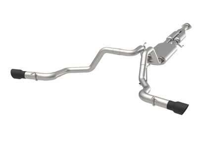 Kooks 13704240 3" x Dual 2-1/2" Cat-Back Exhaust for 2021-2024 Ford F150 2.7 3.5 5.0