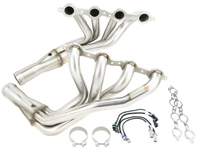 Kooks 21602601 Long Tube 2" Stainless Headers with O2 Harness Kit for 2005-2013 Chevrolet Corvette