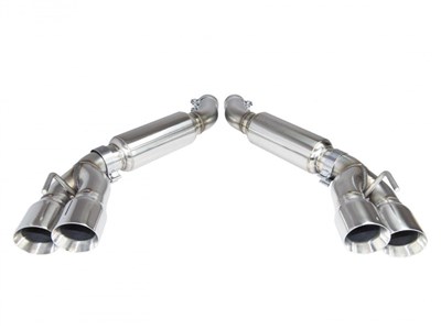 Kooks 22606250 3" Axle-Back Exhaust with Polished Quad Tips for 2016-2024 Chevrolet Camaro SS ZL1