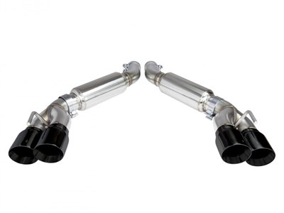 Kooks 22606260 3" Axle-Back Exhaust with Black Quad Tips for 2016-2024 Chevrolet Camaro SS ZL1