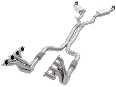 Kooks 2260F431 Long Tube 1-7/8" Headers & GREEN Catted Exhaust for 2016-2024 Camaro SS ZL1