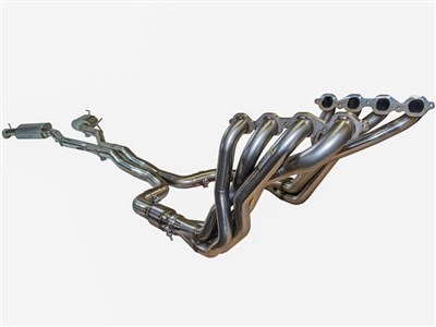 Kooks 2260F436 Long Tube 1-7/8" Headers & GREEN Catted Exhaust for 2016-2024 Camaro SS ZL1