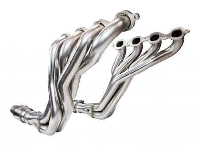 Kooks 2260H430 Long Tube 1-7/8" Headers & GREEN Catted OEM-Connect Pipes 2016-2024 Camaro SS ZL1