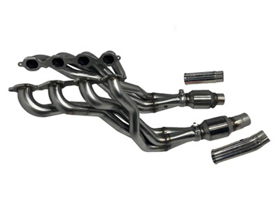 Kooks 2260H6SS 2" Headers, High-Output Cats & Race Pipes Street-Strip Package for 2016-2024 Camaro