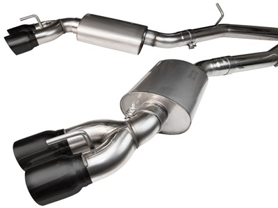 Kooks 23125110 Header-Back 3" Competition Exhaust with Black Tips for 2016-2020 Cadillac CTS-V