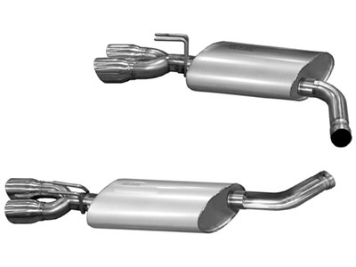 Kooks 25106100 Stainless 2-1/2" Axle-Back Exhaust with Polished Tips for 2014-2017 Chevrolet SS