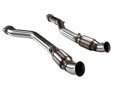 Kooks 31013310 Stainless 3" GREEN Catted Mid-Pipes for 2011-2014 Charger Challenger 300 6.4 SRT Hemi