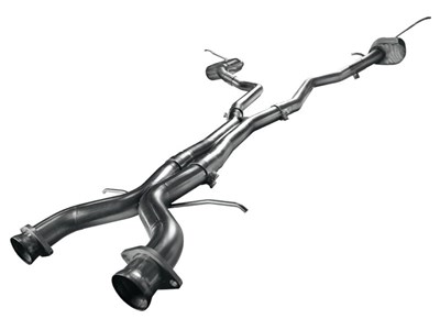 Kooks 31514200 2-1/2" x 3" Cat-Back Exhaust with X-Pipe for 2015-2018 Charger R/T & 300 S 5.7 Hemi