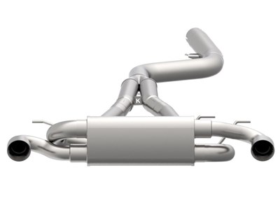 Kooks 44115100 3-1/2" x 3" SS Cat-Back Exhaust with Polished Tips for 2020-2024 Toyota GR Supra