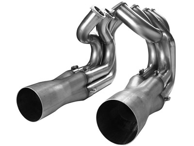 Kooks 61202100 Long Tube 2-1/8" x 2-1/4" x 4" Headers for BBC Strut Front End Door Car