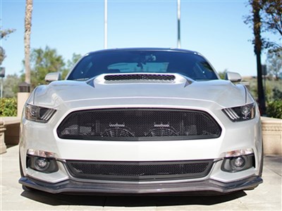 RK Sport 18016101 Carbon Fiber Front Splitter fits 2015-2017 Ford Mustang