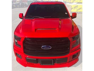 RK Sport 19016000 Ram Air Hood with fiberglass V1 fits 2015-2020 Ford F-150