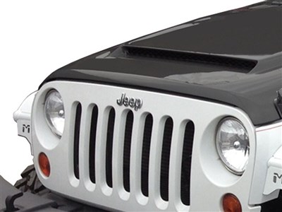 RK Sport 48011020 Ram Air Hood with Carbon Fiber Top fits 2007-2012 Jeep Wrangler