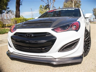 RK Sport 49012011 Fiberglass Front Lip fits 2013-2016 Hyundai Genesis Coupe