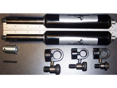 Vertical Doors Inc Long-Body 740PSI Vertical Door Kit Replacement Shock Set of 2