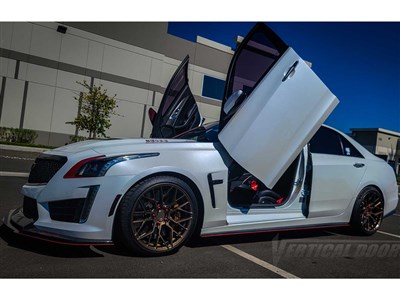 Vertical Doors VDCCADCTSV1419 Lambo Vertical Door Kit for 2014-2019 Cadillac CTS/CTS-V 4-Door