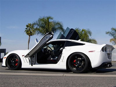 Vertical Doors VDCCHEVYCORZLRC60513 ZLR McLaren Style Vertical Door Kit 2005-2013 Corvette C6